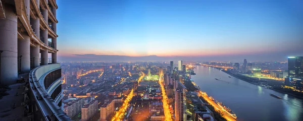 Városkép Modern Város Kínában — Stock Fotó