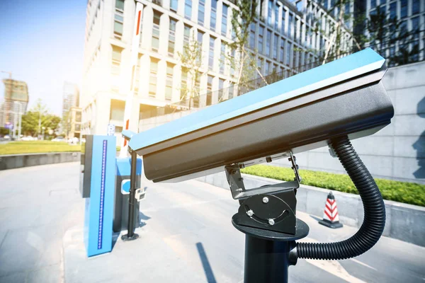 Camera Cctv Car Stop — Stock Photo, Image