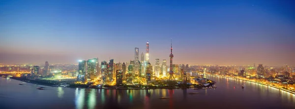 Het Stadsbeeld Van Moderne Stad China — Stockfoto
