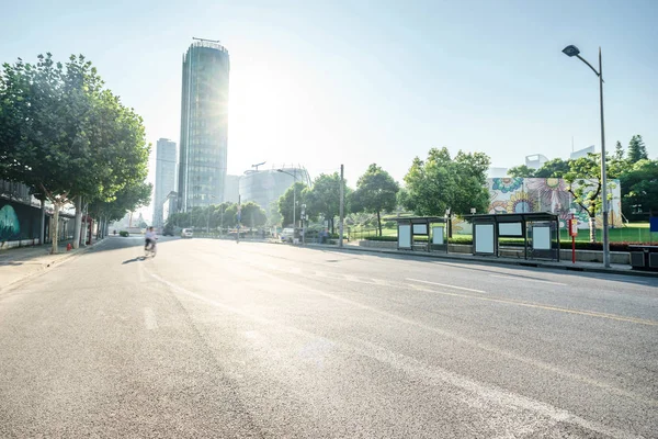 莫登市沥青路面 — 图库照片