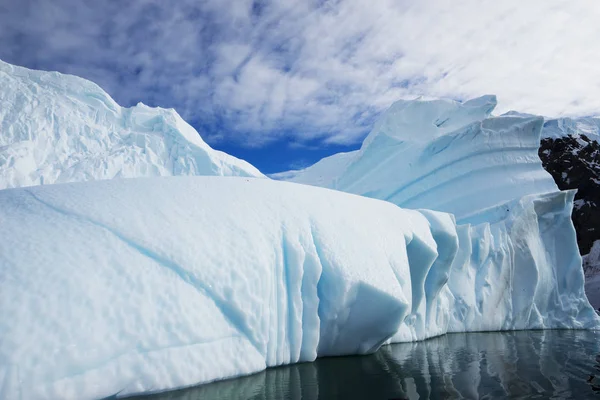 Beau Paysage Paysage Antarctique — Photo