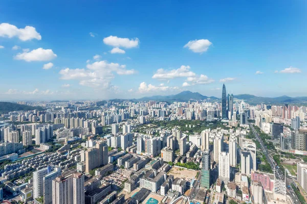 Stadtbild Der Modernen Stadt Shenzhe China — Stockfoto