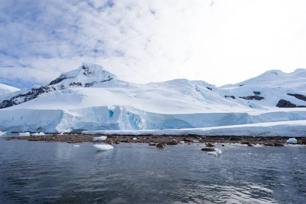 Чудовий Краєвид Краєвид Антарктиди — стокове фото