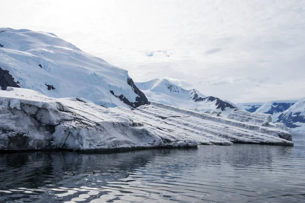 Beau Paysage Paysage Antarctique — Photo