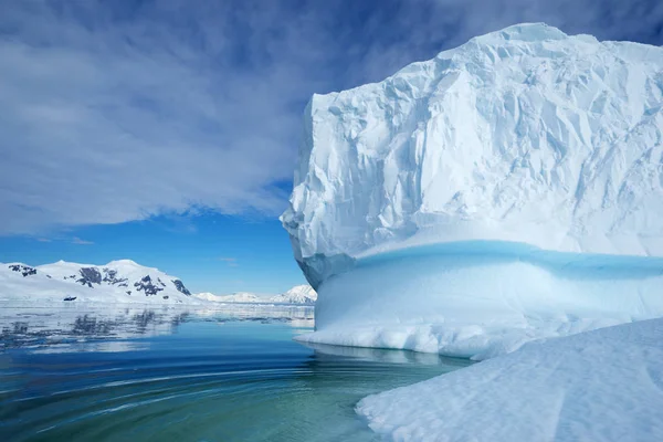 Чудовий Краєвид Краєвид Антарктиди — стокове фото