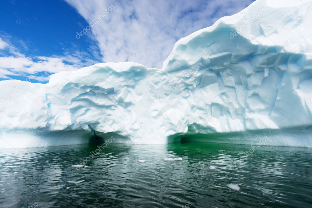 Beautiful landscape and scenery in Antarctica