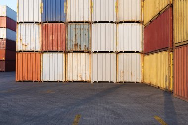 Endüstriyel konteyner bahçe için lojistik ithalat - ihracat iş