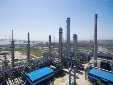 Kimya Fabrikası Çin'deki görünümünü