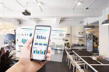 el ile smartphone Office'te akıllı