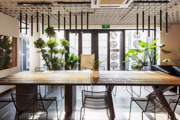 Intérieur Restaurant Avec Décoration Moderne — Photo