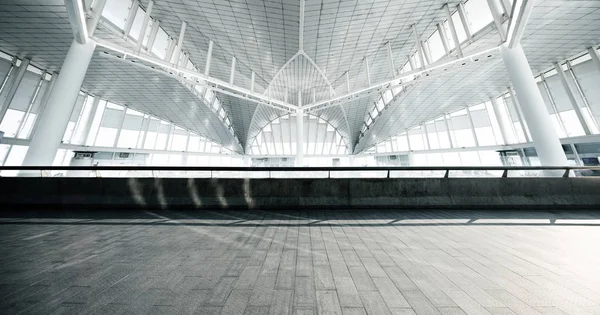 Empty Ground Modern Building — Stock Photo, Image