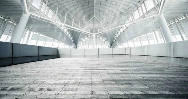 Empty Ground Modern Building — Stock Photo, Image