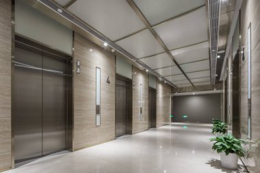 modern ofis binasında asansör Oda