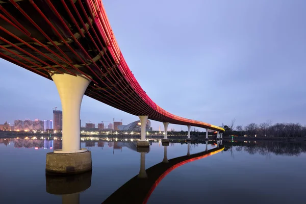 Modern Bridge Jinhua China — Stock Photo, Image