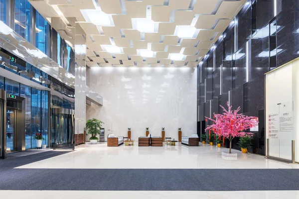 Interiér Moderní Kancelářské Lobby — Stock fotografie