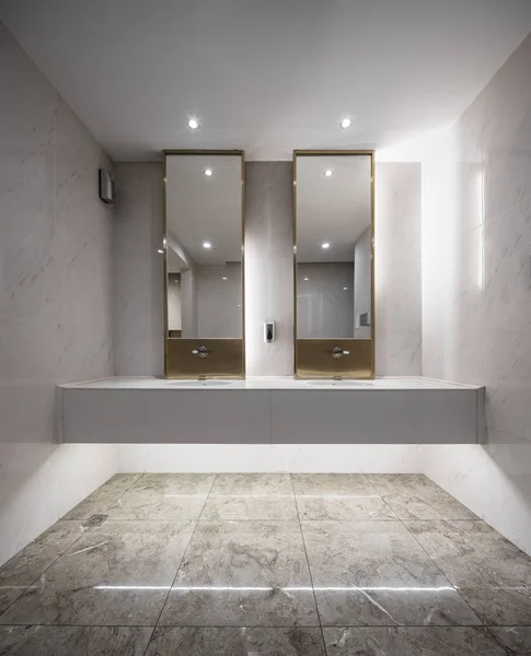 Toilet Interieur Modern Gebouw — Stockfoto