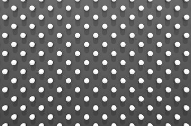 Polka Noktalı desene daireler ile