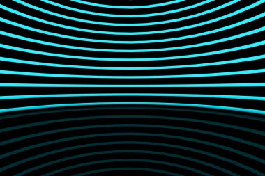 3d render, parlayan dikey çizgiler, neon ışıkları, psychedelic arka plan