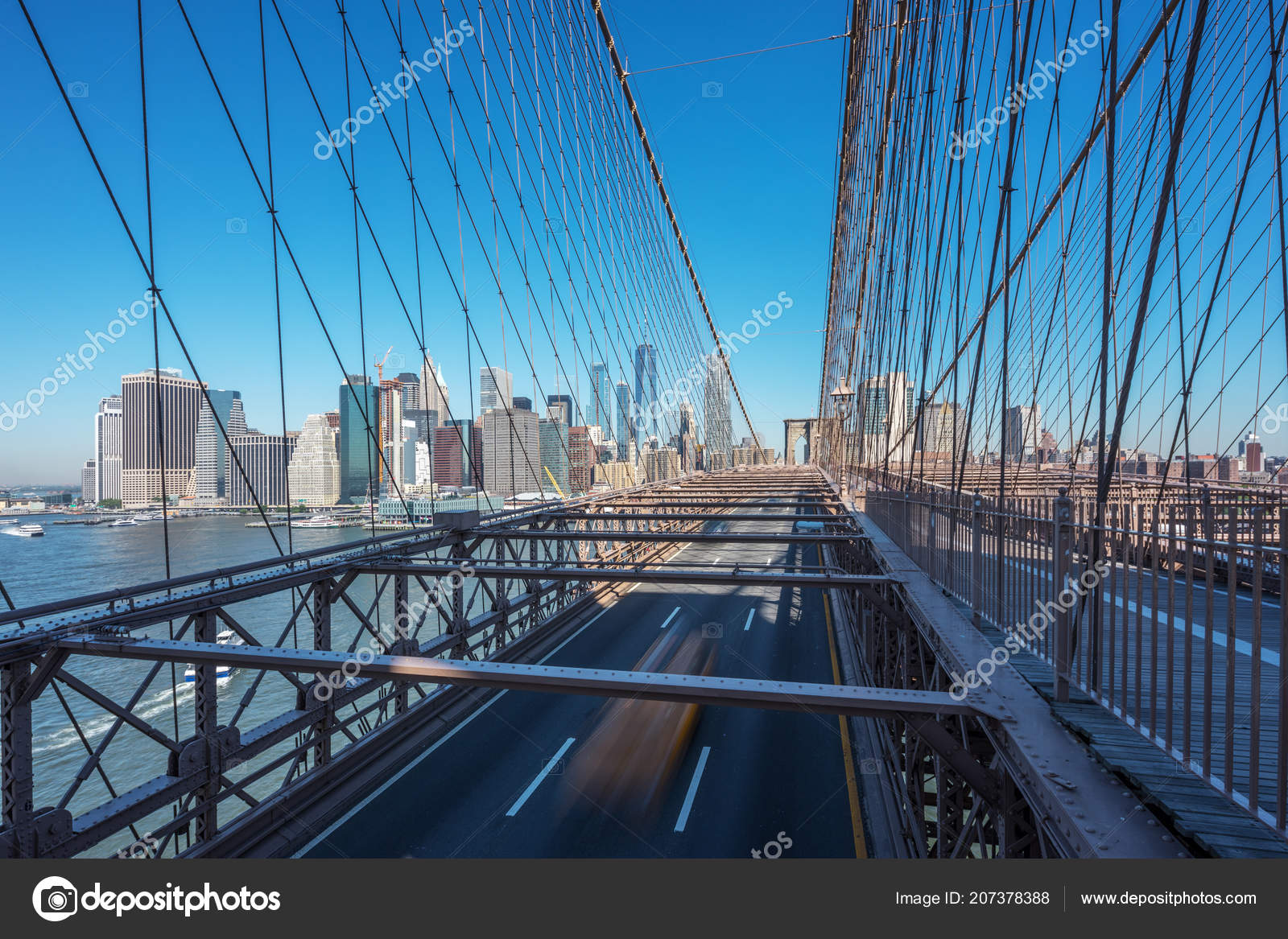 Bach Brucke Mit New York City Stockfoto C Zhudifeng 737