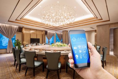 Çin restoranında akıllı ev