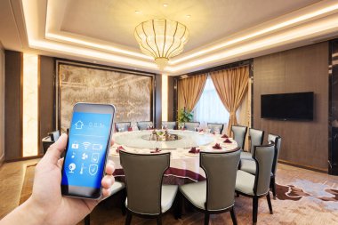 Çin restoranında akıllı ev