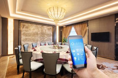 Çin restoranında akıllı ev