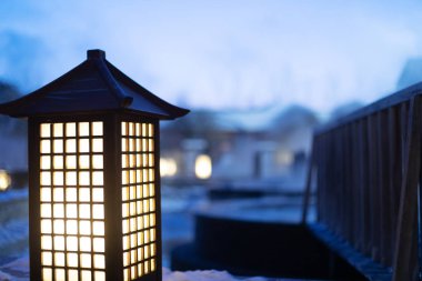 Kaplıcalar açık Jilin City gece