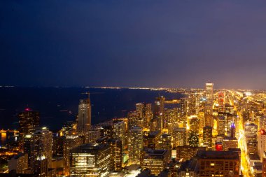 Cityscape görünümü Chicago, ABD