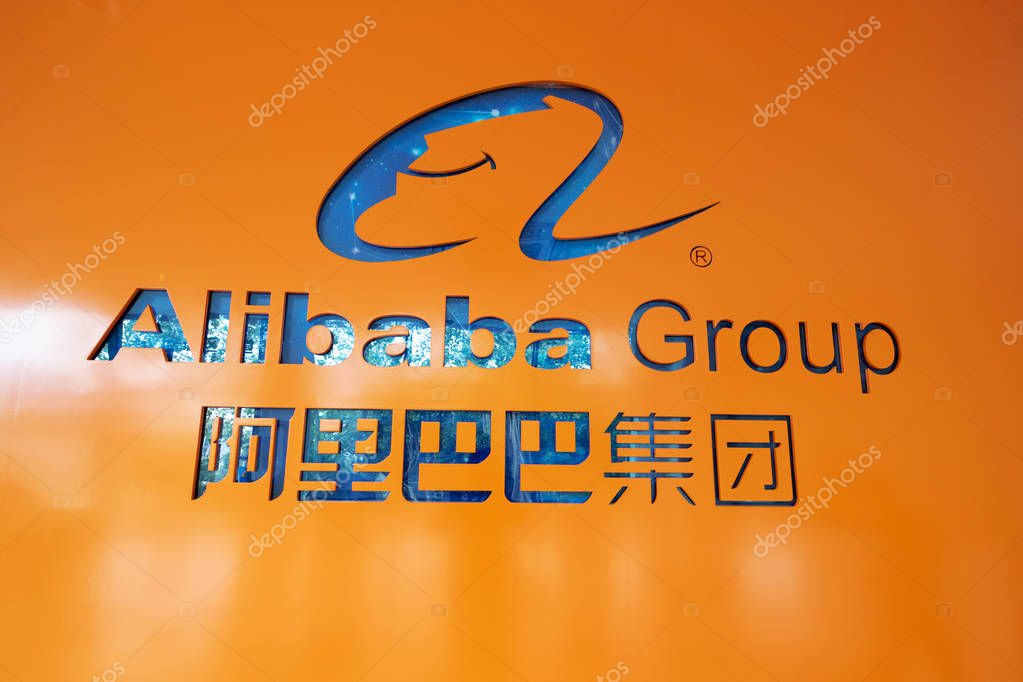 Hangzhou, China - September 10th, 2018: Alibaba Group location in Hangzhou, Zhejiang. Alibaba Group Holding Limited is a Chinese e-commerce company founded in 1999 by Jack Ma. It serves worldwide.