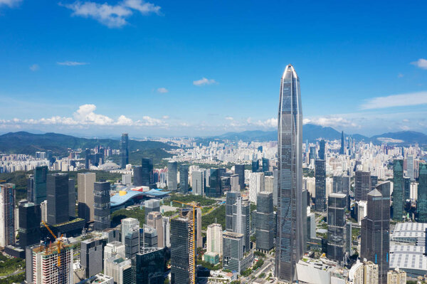 cityscape of modern city Shenzhen