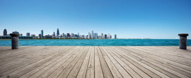 şehir manzarası ile boş yere 