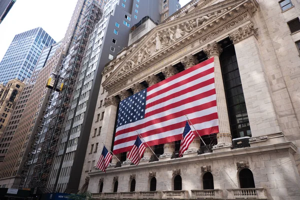 New York Borsası Wall Street — Stok fotoğraf