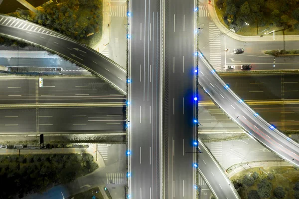 Highway Transportation System Highway Interchange Mopac Expressway Highway 183 Austin — Stock Photo, Image