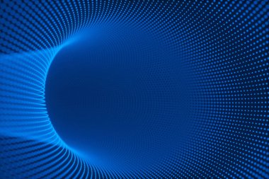 soyut tünel, 3d render