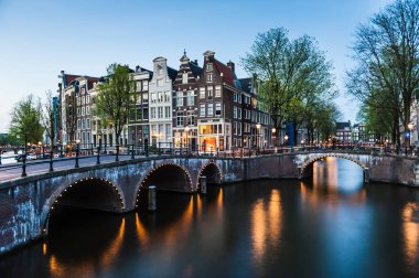 Amsteram, Hollanda'nın güzel manzara