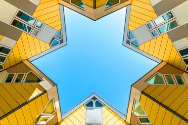 Hollanda, Rotterdam 'da küp evler