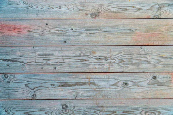 Färgglada Planka Trä Textur — Stockfoto