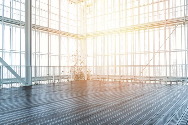 Moderno Interior Vacío Con Hermosa Luz Del Sol Para Fondo — Foto de Stock
