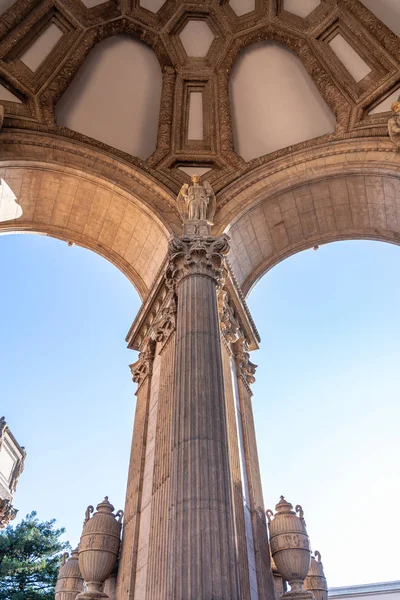 Detail of the Palace of Fine Art. — Stock Photo, Image