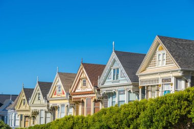 san francisco içinde alamo kare, Kaliforniya ABD Victoria evler