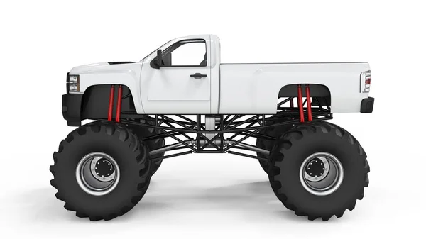 Monster Truck Voor Mockup Illustratie — Stockfoto