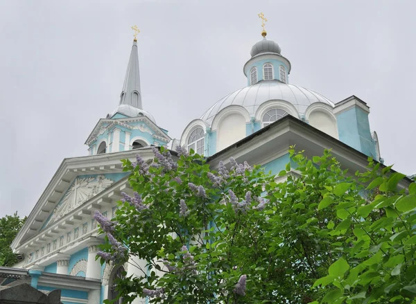 Église Icône Smolensk Mère Dieu Saint Pétersbourg Russie — Photo