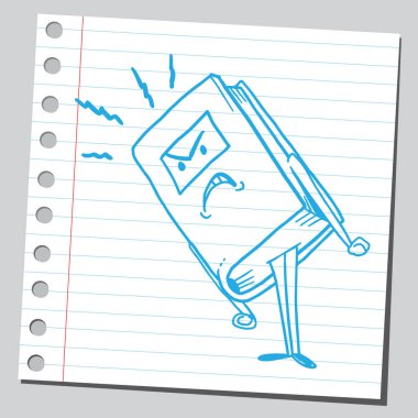 Çok kızgın çizgi film kitabı karakteri