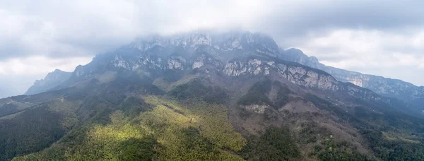 Lushan Mountain Scenery Peak Cloudy China — Stock Photo, Image
