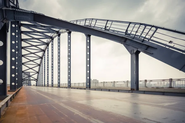 Steel Bridge Road Jiujiang China — Stock Photo, Image