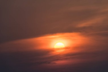 kısmi güneş tutulması, fenomen günbatımında gerçekleşti