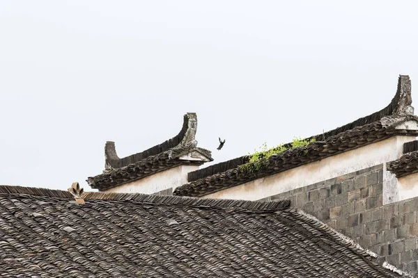 中国传统古建筑屋面 — 图库照片