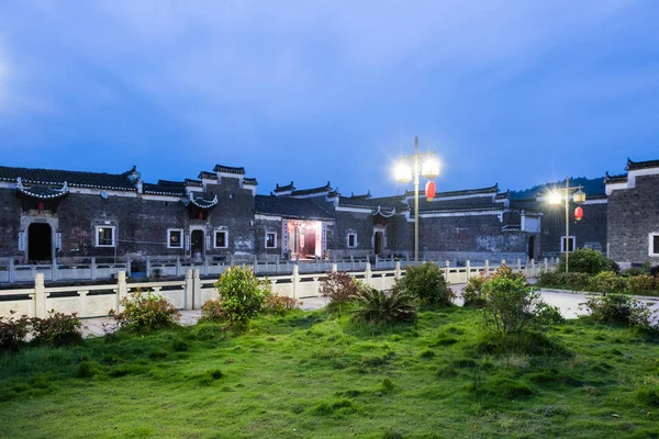 Tradycyjne Starożytnej Miejscowości Iat Noc Powiat Duchang Chiny — Zdjęcie stockowe