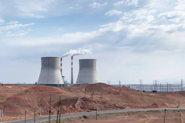 Thermal Power Plant Xinjiang China — Stock Photo, Image
