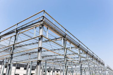 çelik yapı atölye yapım aşamasında